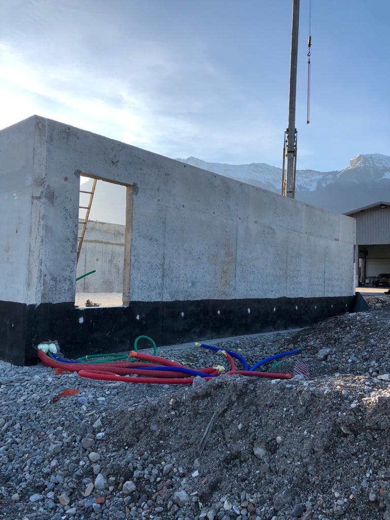 photo de travaux de maçonnerie pour une maison